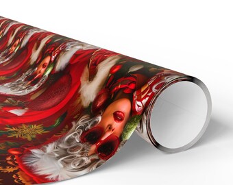 Festive Glam Gift Wrap – Fine Art Paper Rolls