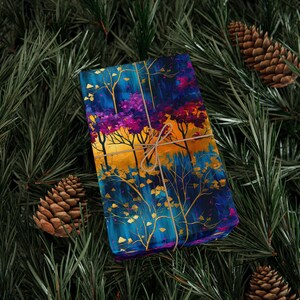 Colorful Abstract Wrapping Paper Rolls, Luxurious Modern Art Gift Wrap for All Occasions