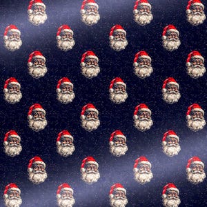 Classic Santa Claus Wrapping Paper Rolls – Festive Holiday Gift Wrap with Vintage Charm