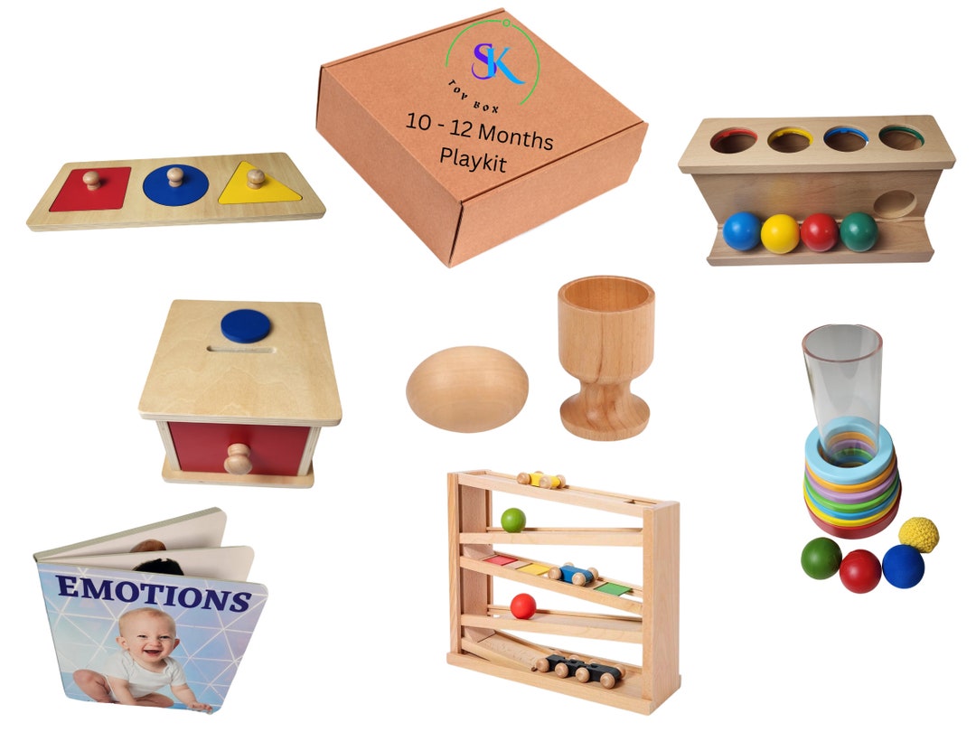 10 to 12 Months Montessori Playkit Montessori Play Kit Etsy