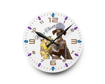 Horloge murale Miss Thing