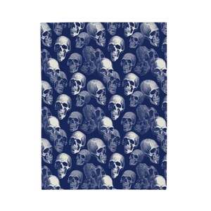Skulls Velveteen Plush Blanket