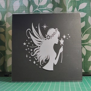 Fairy Decal, Cute Fairy Silhouette, Car Window Decal, Fairy Stickers, Decal Stickers for Car, Fairies Decal, Car Window Stickers