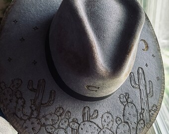 Custom Burned Charlie 1 Horse Felt Hat - Etsy