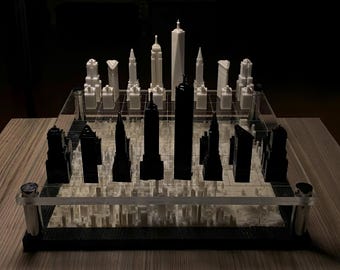 New York Skyscraper Chess Set – Landmark Edition
