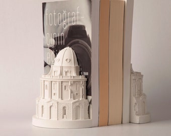 Oxford University Radcliffe Camera Bookend / Concrete Heavy Bookholder