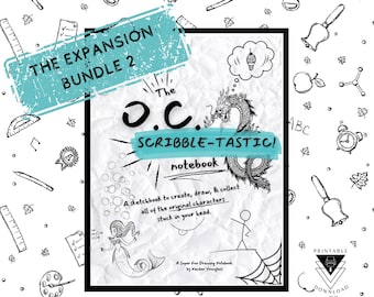 The O.C. Scribble-tastic! Notebook - Expansion Bundle 2!