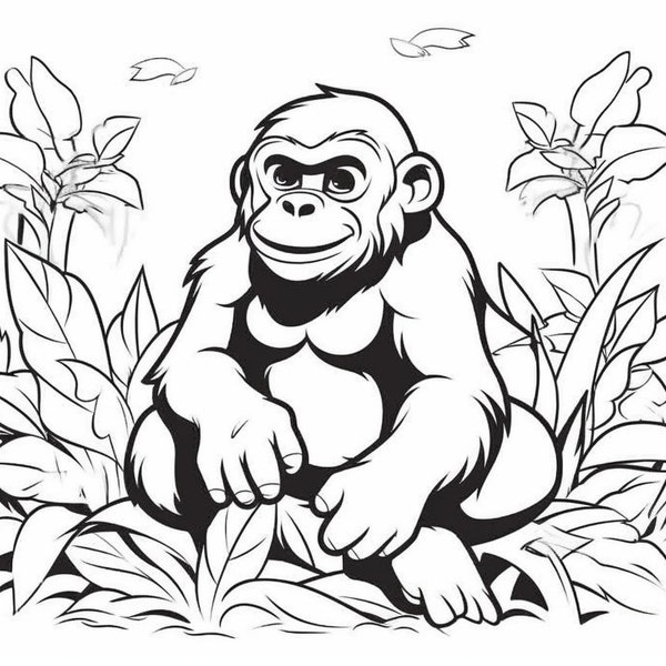 Baby Gorilla - Etsy