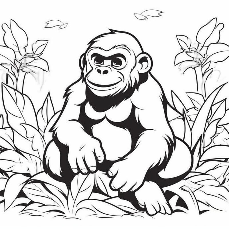 Baby Gorilla - Etsy