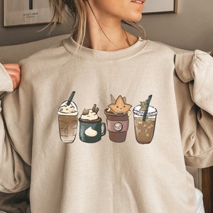Zelda Korok Coffee Shirt for Coffee Lover Sweatshirt The Legend Of Zelda Hyrule T Shirt for Gamer Gift Tears Of The Kingdom Hylia Shirt BOTW