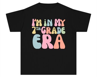 Im In My 7th Grade Era-Youth Midweight Tee-Comfort Colors