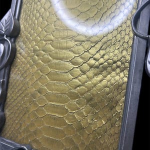 ramka ze skóry pytona zdjęcie 3