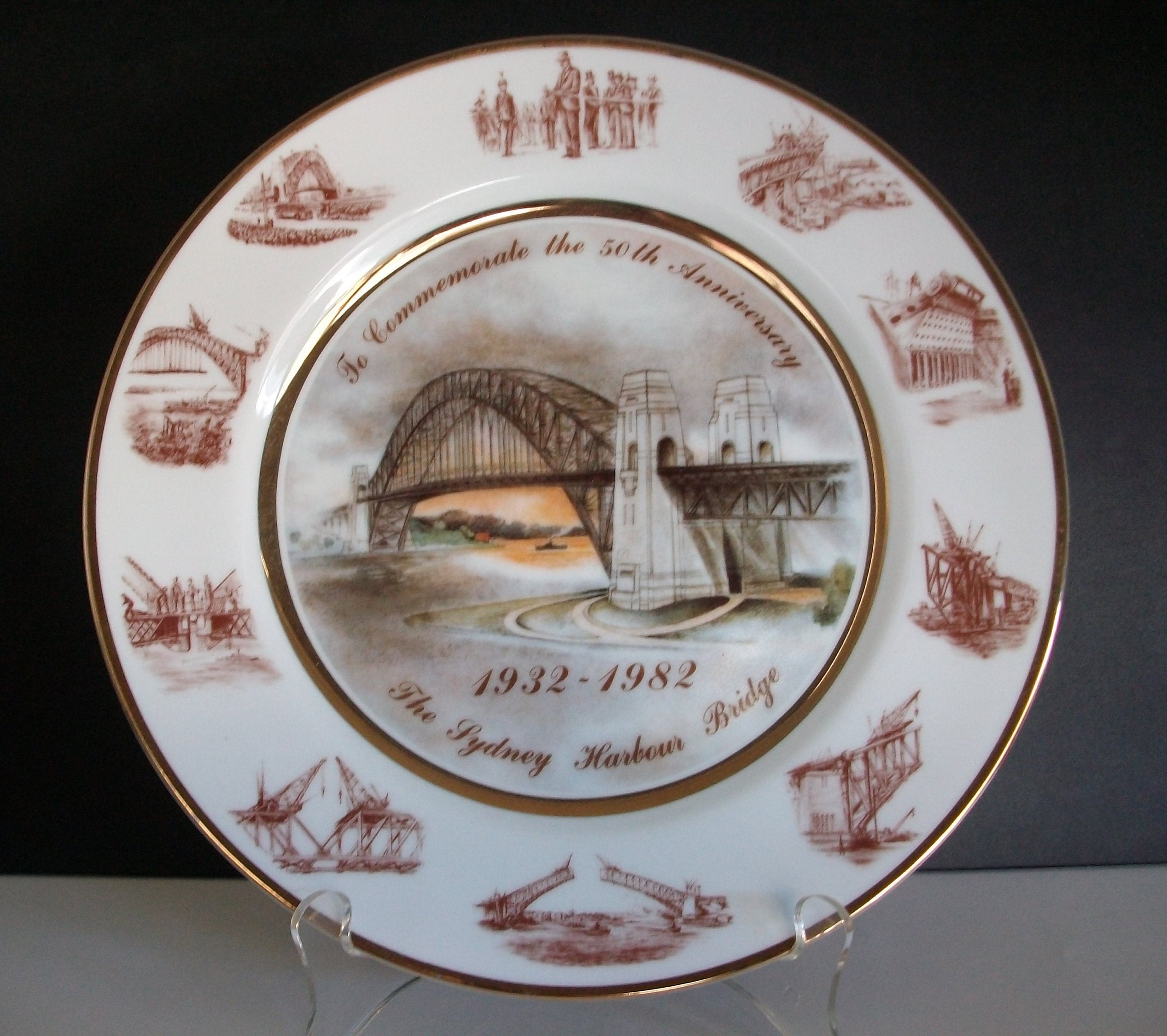 Vintage 50th Anniversary Sydney Harbour Bridge Limited Edition 