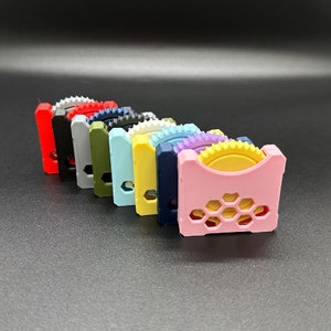 Fidget Wheel - Clicky or Smooth Toy for Kids and Adults, Small, Gift, Colorful, ADHD, Sensory Tool, Spinning, Fun, 3D Printed, Calming