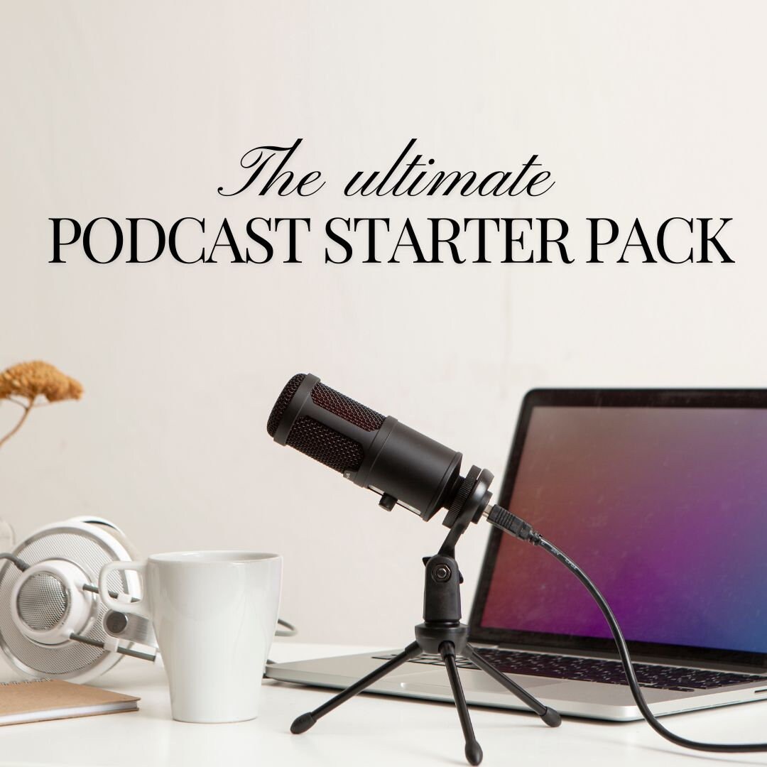 Kit de démarrage Podcast - Microphone Podcast - Set complet