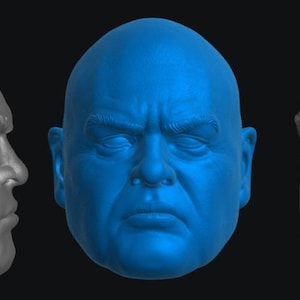 Queen Tack Man Head (KIP-001) [Any Figurine Scale]