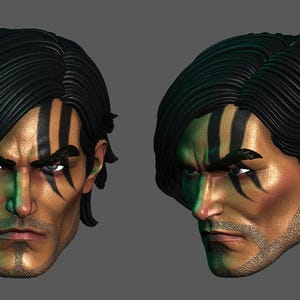Gale Head (TEM-001)  [Any Figurine Scale]