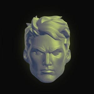 Khanstanteen Head (CON-001) [Any Figurine Scale]