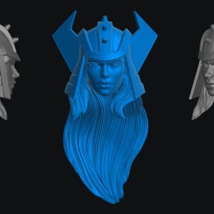 Swirl Head (MVI-004) [Any Figurine Scale]