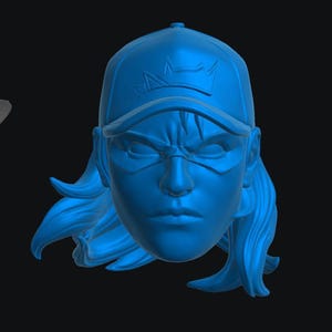 Weaponry/Ray Horpor Head (ARS-002) [Any Figurine Scale]