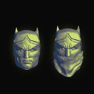 B@-man Nightmare Heads (BAT-033A – BAT-033B) [Any Figurine Scale]