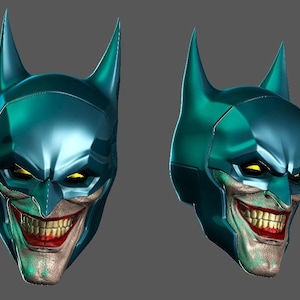 Jester As B@-Man Head (JOK-015)  [Any Figurine Scale]