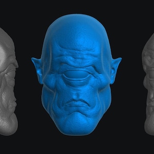 Alien Al Head (INV-001) [Any Figurine Scale]