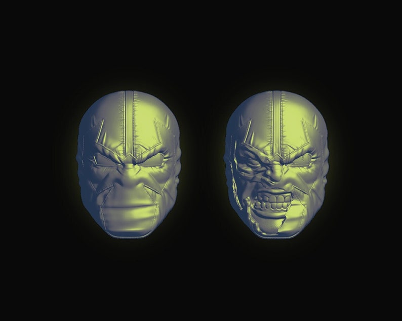 Baen Heads BAN002A BAN002B any Figurine Scale Etsy