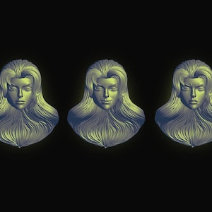 Falcon Lady - Shy-Era Haul Heads (HAG-003 - HAG-005) [Any Figurine Scale]
