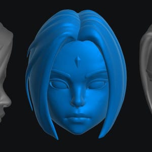 Crow Head (RAV-003) [Any Figurine Scale]