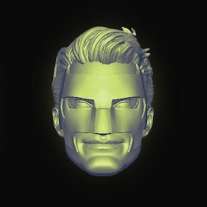 Verdant Beacon - Kile Rainer Head  (GLK-001) [Any Figurine Scale]