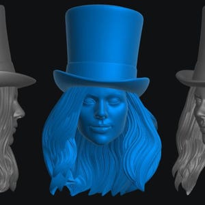 Zultana Head (ZAT-003) [Any Figurine Scale]