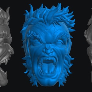 Sword Gums Head (SAB-001) [Any Figurine Scale]