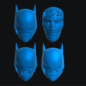 B@man 2004 Set 3 (BAT-009A – BAT-009D) [Any Figurine Scale]
