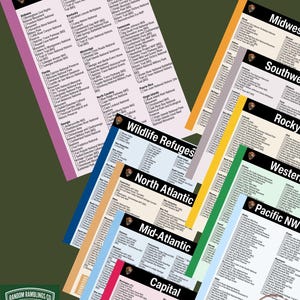 Parks Checklist Collector's Edition | Professional Printable Insert Set