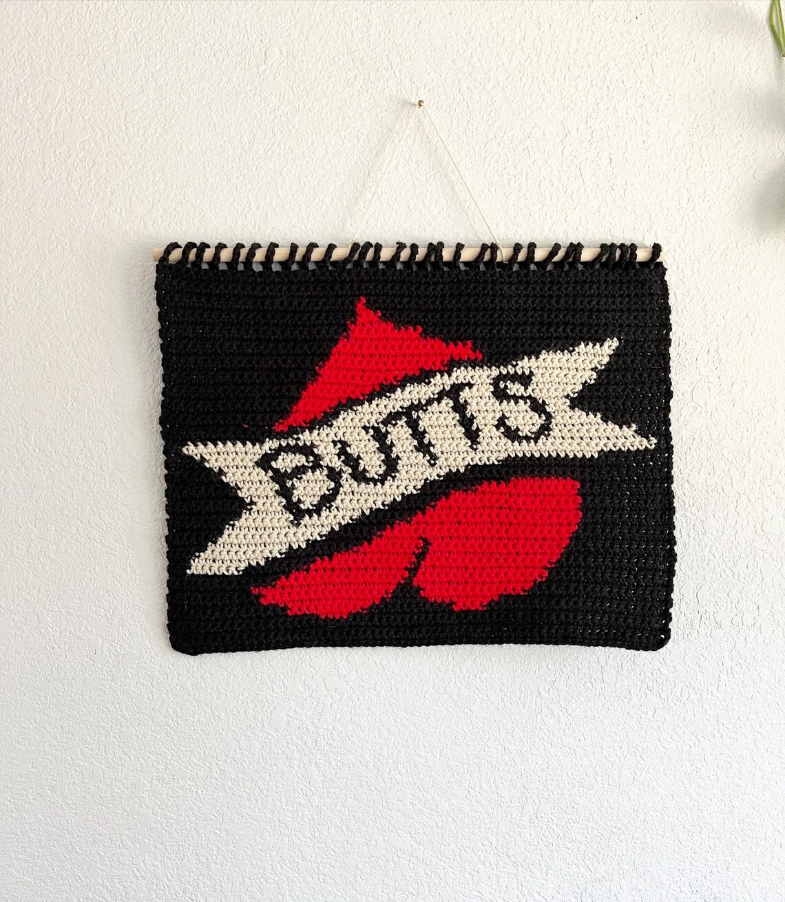 Butts Tapestry Crochet Pattern / Wall Hanging / Weird Art / - Etsy