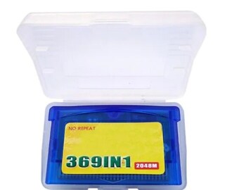 369 games in 1 Nintendo GBA game boy SP DS cartridge classic gba and nes games