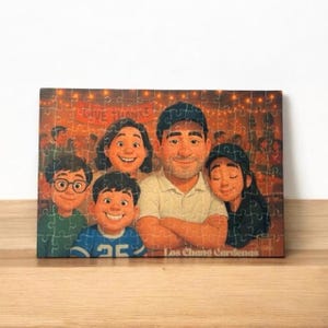 Custom Heart & Rectangle Puzzle | Personalized Photo Puzzle | Kids Puzzle | Family Gift | Sublimation Puzzle | Unique Keepsake
