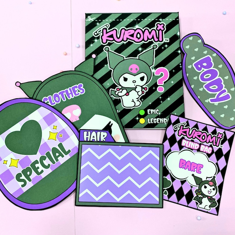 Hot Combo 3 Paper Blind Bags Printables, DIY Crafts, Blind Bag ...