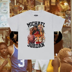 Vintage Michael Jordan GOAT Retro T-Shirt - Shark Shirts