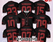 ATEEZ ソンファ baseball jersey ユニフォーム付属トレカ Custom Ateez in Your Fantasy World Tour 2025 Kpop Baseball