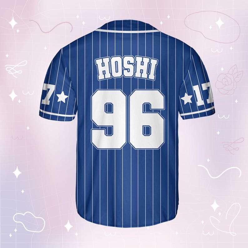 SVT Right Here Hoshi Baseball Jersey, Seventeen Carat Jersey, Kpop