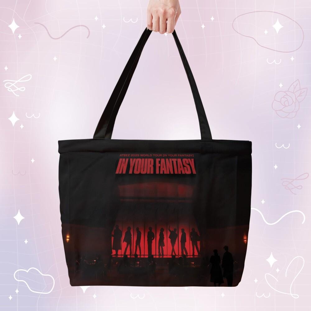ATEEZ IN YOUR FANTASY トートバッグ 2025 ATEEZ WORLD TOUR IN YOUR FANTASY North America