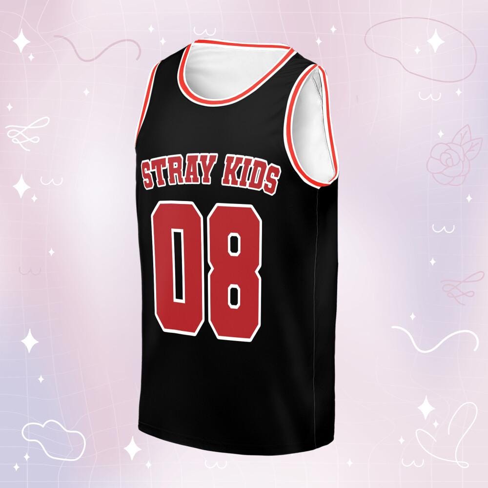 straykids スキズ BASKETBALL JERSEY バスケ Personalized Stray Kids Dominate Tour Basketball Jersey