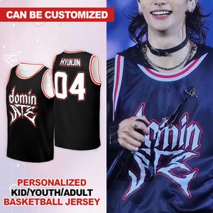 Stray Kids Dominate Basketball Jersey - Etsy