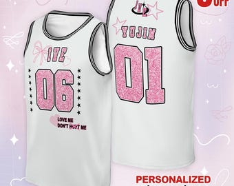 Custom IVE Members Kpop Basketball Jersey, ,kpop Merch, Kpop
