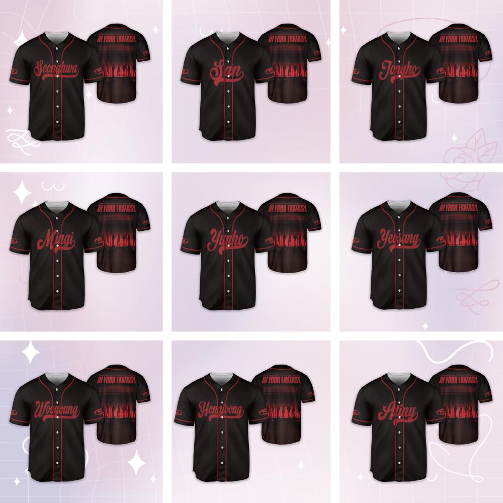 ATEEZ 2025 アメツ US FOOTBALL UNIFORM ホンジュン 2025 ATEEZ In Your Fantasy World Tour North America Football