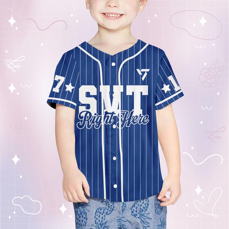 SVT Right Here Hoshi Baseball Jersey, Seventeen Carat Jersey, Kpop