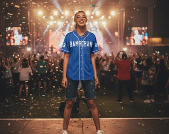 Camiseta de béisbol personalizada del álbum KARMA de Skz, camiseta de personajes de SKZOO, merchandising de SKZ, camiseta de la gira mundial Dominate 2025, regalo para fans