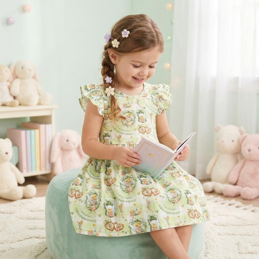 Girls Green Gingham Dress - Etsy